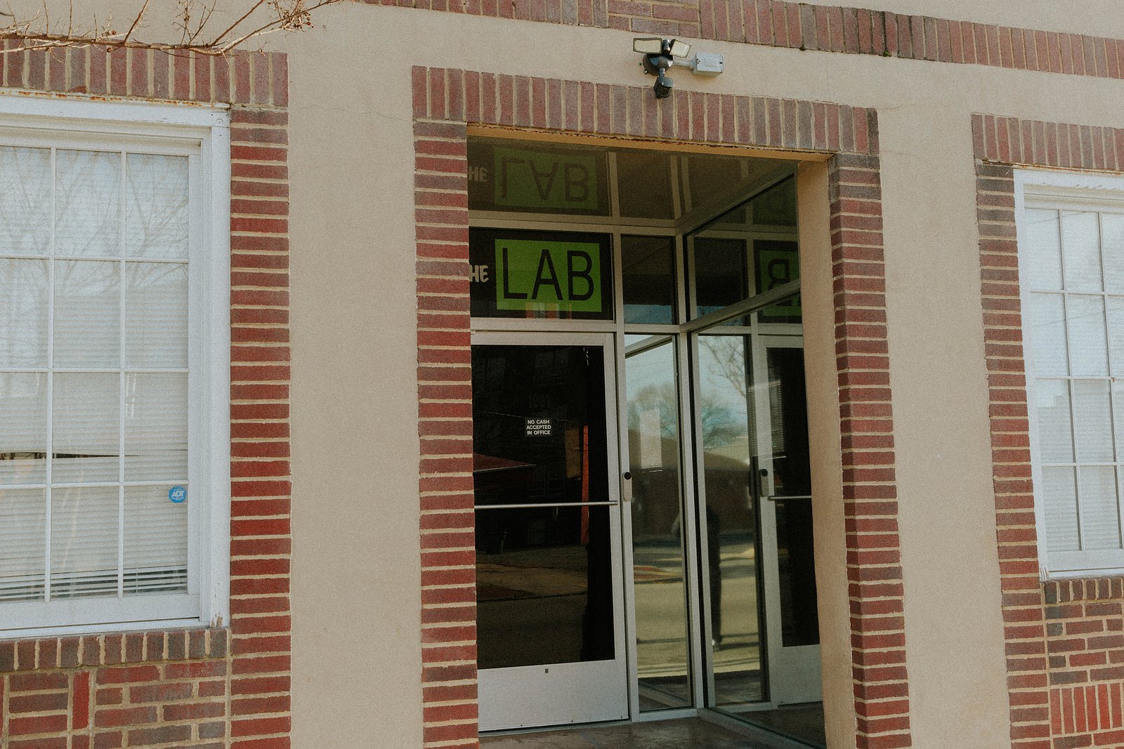 The entrance your guests use
